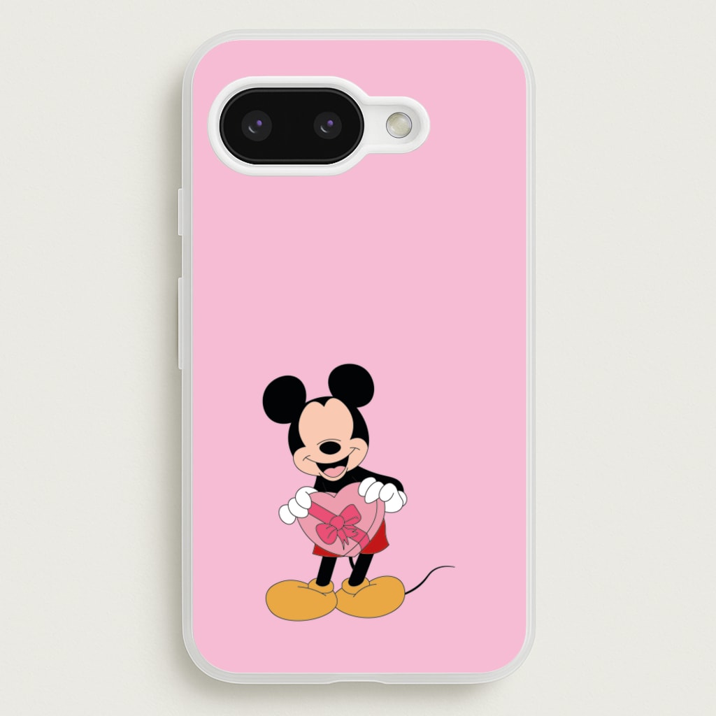 Mickey's Gift Valentine's  - Disney Valentine's Phone Case for Google Pixel 9a