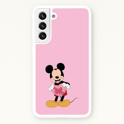 Mickey's Gift Valentine's  - Disney Valentine's Phone Case for Galaxy S22 Plus