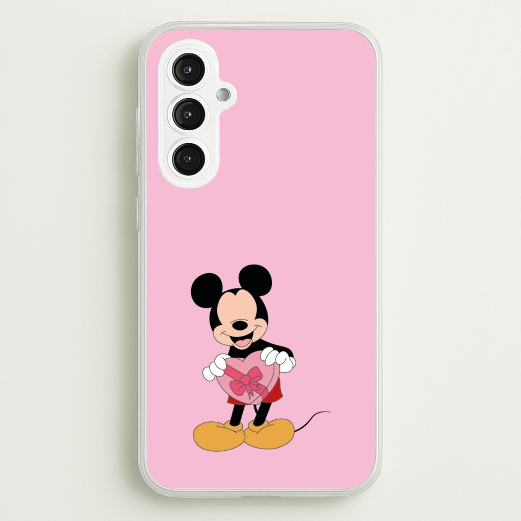 Mickey's Gift Valentine's  - Disney Valentine's Phone Case for Galaxy S23FE