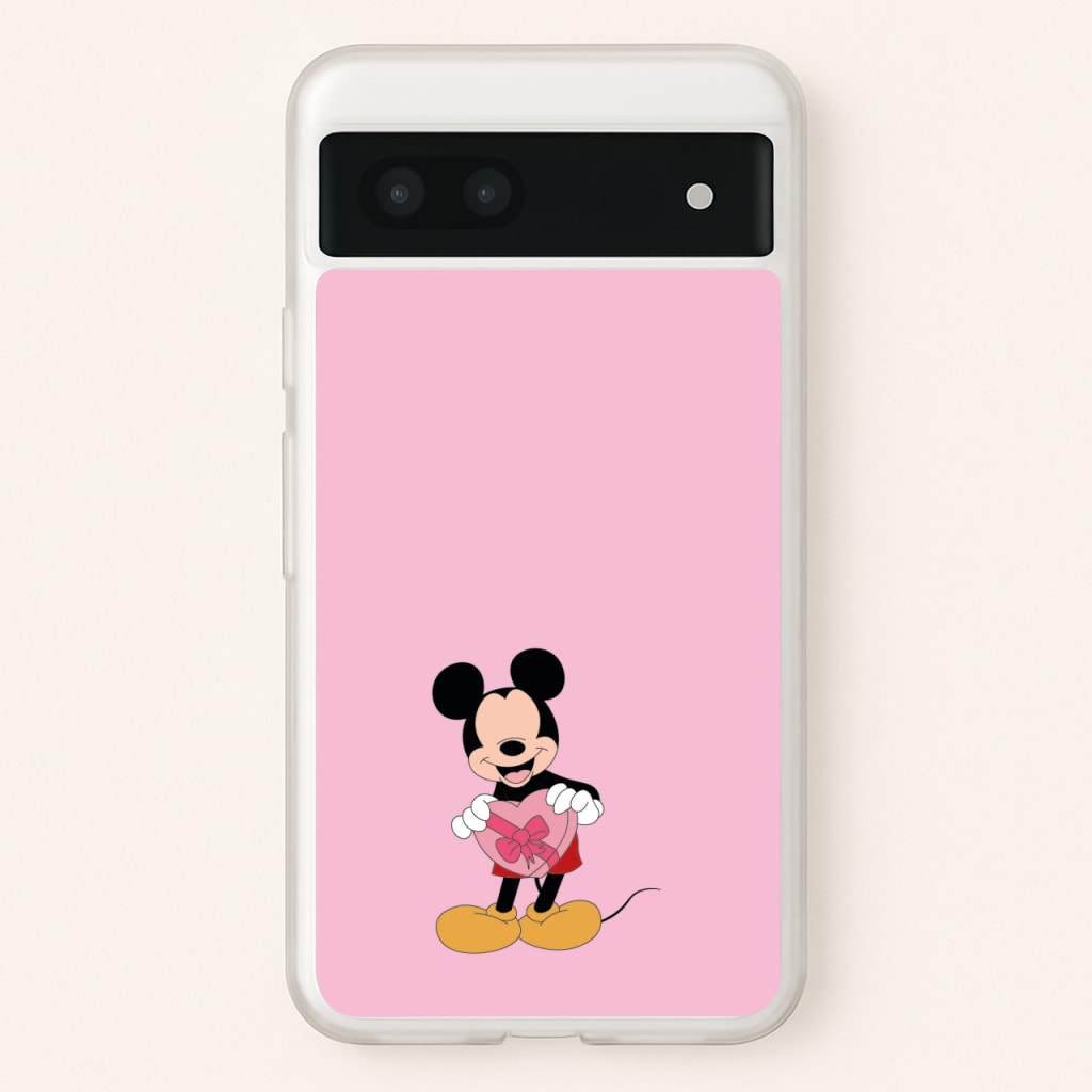 Mickey's Gift Valentine's  - Disney Valentine's Phone Case for Google Pixel 6a