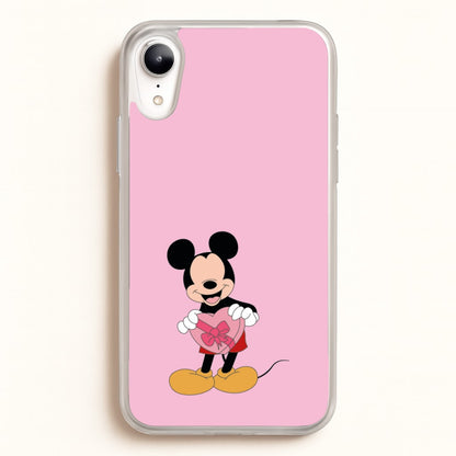 Mickey's Gift Valentine's  - Disney Valentine's Phone Case for iPhone XR