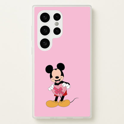 Mickey's Gift Valentine's  - Disney Valentine's Phone Case for Galaxy S24 Ultra