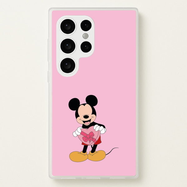 Mickey's Gift Valentine's  - Disney Valentine's Phone Case for Galaxy S24 Ultra
