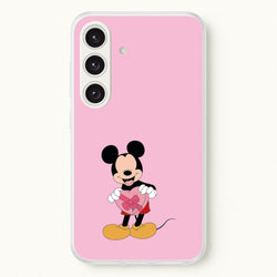 Mickey's Gift Valentine's  - Disney Valentine's Phone Case for Galaxy S25 Plus