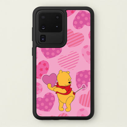 Cupid Pooh Valentine's  - Disney Valentine's Phone Case for Galaxy S20 Ultra