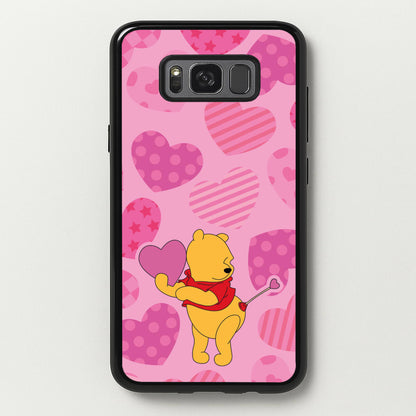 Cupid Pooh Valentine's  - Disney Valentine's Phone Case for Galaxy S8