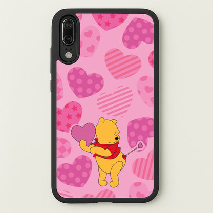 Cupid Pooh Valentine's  - Disney Valentine's Phone Case for Huawei P20