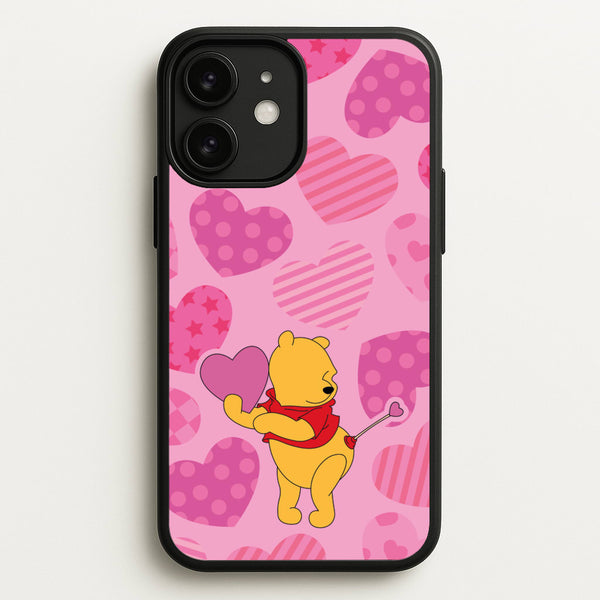 Cupid Pooh Valentine's  - Disney Valentine's Phone Case for iPhone 11