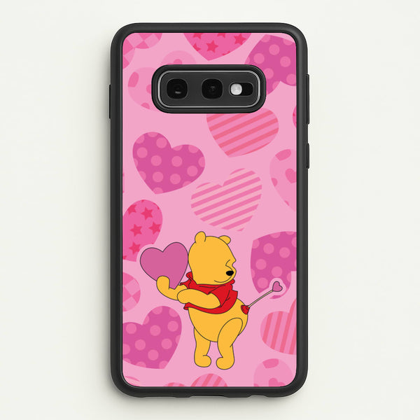 Cupid Pooh Valentine's  - Disney Valentine's Phone Case for Galaxy S10e