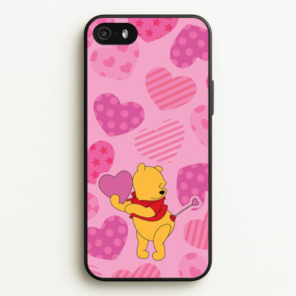 Cupid Pooh Valentine's  - Disney Valentine's Phone Case for iPhone 5 / 5s / SE 2016
