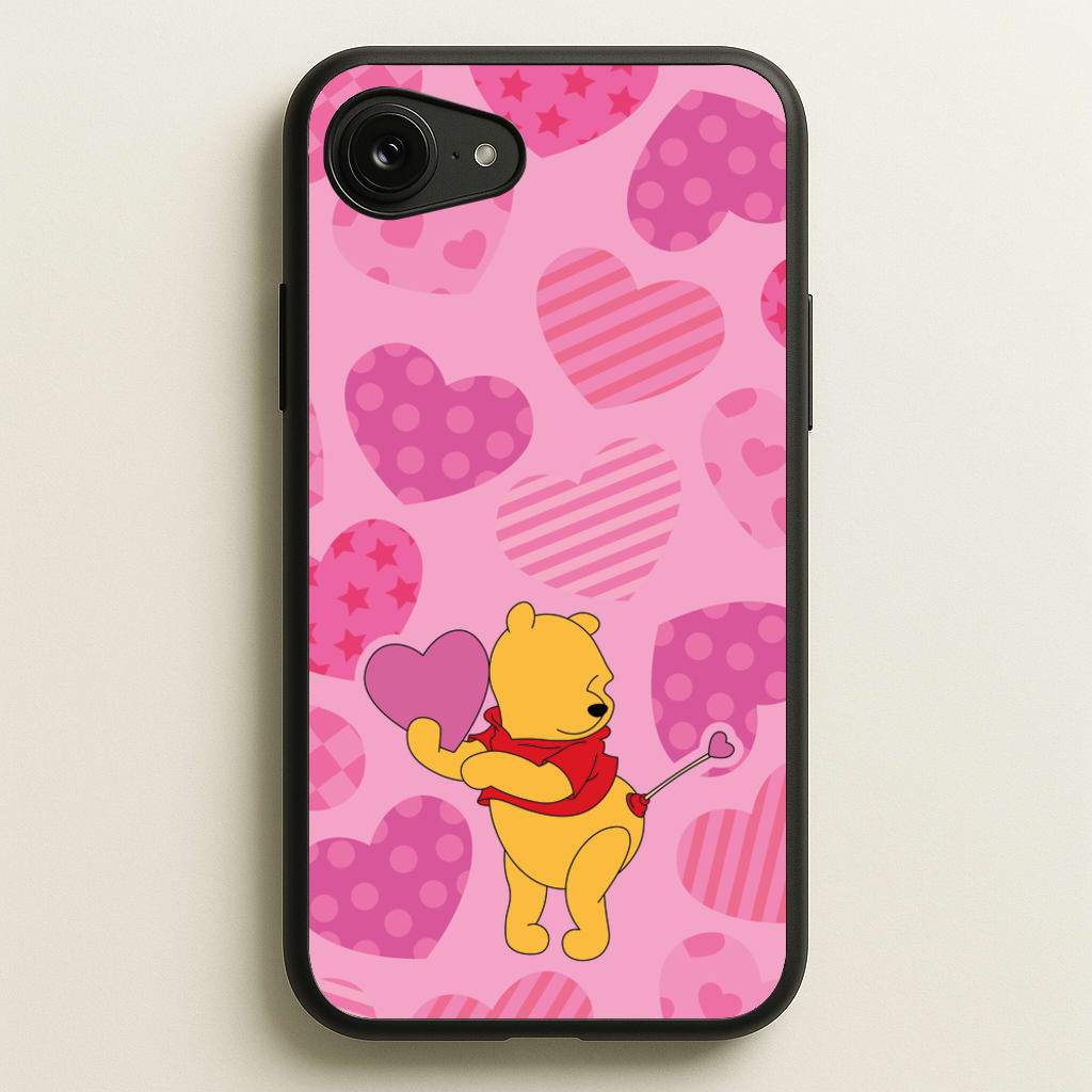 Cupid Pooh Valentine's  - Disney Valentine's Phone Case for iPhone 16e