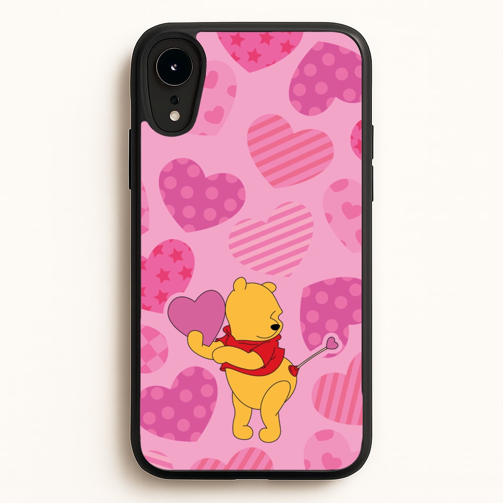 Cupid Pooh Valentine's  - Disney Valentine's Phone Case for iPhone XR