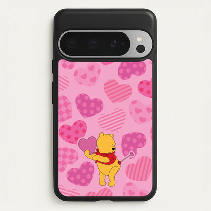 Cupid Pooh Valentine's  - Disney Valentine's Phone Case for Google Pixel 9 Pro XL