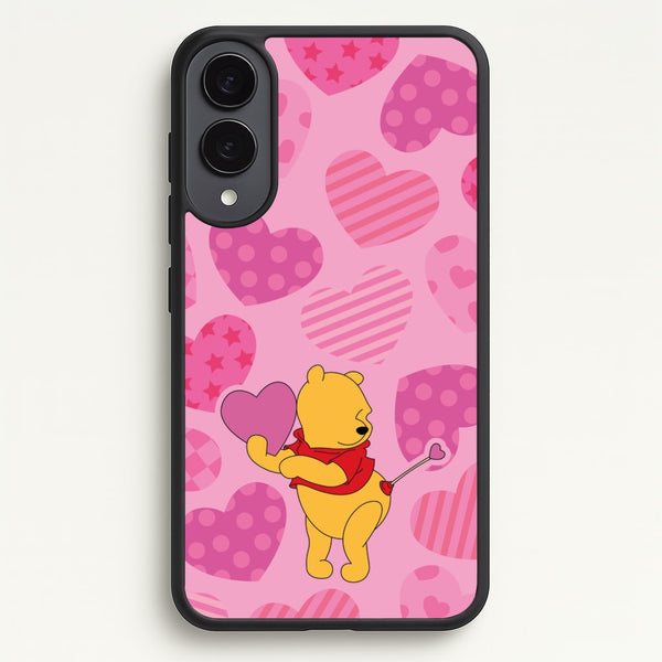 Cupid Pooh Valentine's  - Disney Valentine's Phone Case for Galaxy S25 Edge