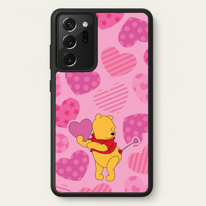 Cupid Pooh Valentine's  - Disney Valentine's Phone Case for Galaxy Note 20 Ultra
