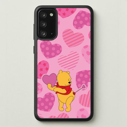 Cupid Pooh Valentine's  - Disney Valentine's Phone Case for Galaxy Note 20
