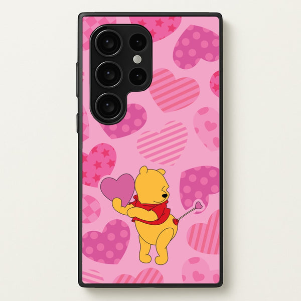 Cupid Pooh Valentine's  - Disney Valentine's Phone Case for Galaxy S24 Ultra