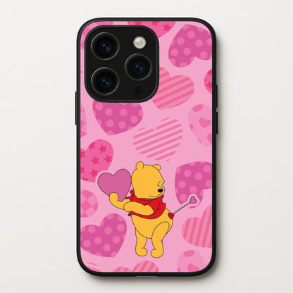 Cupid Pooh Valentine's  - Disney Valentine's Phone Case for iPhone 15 Pro