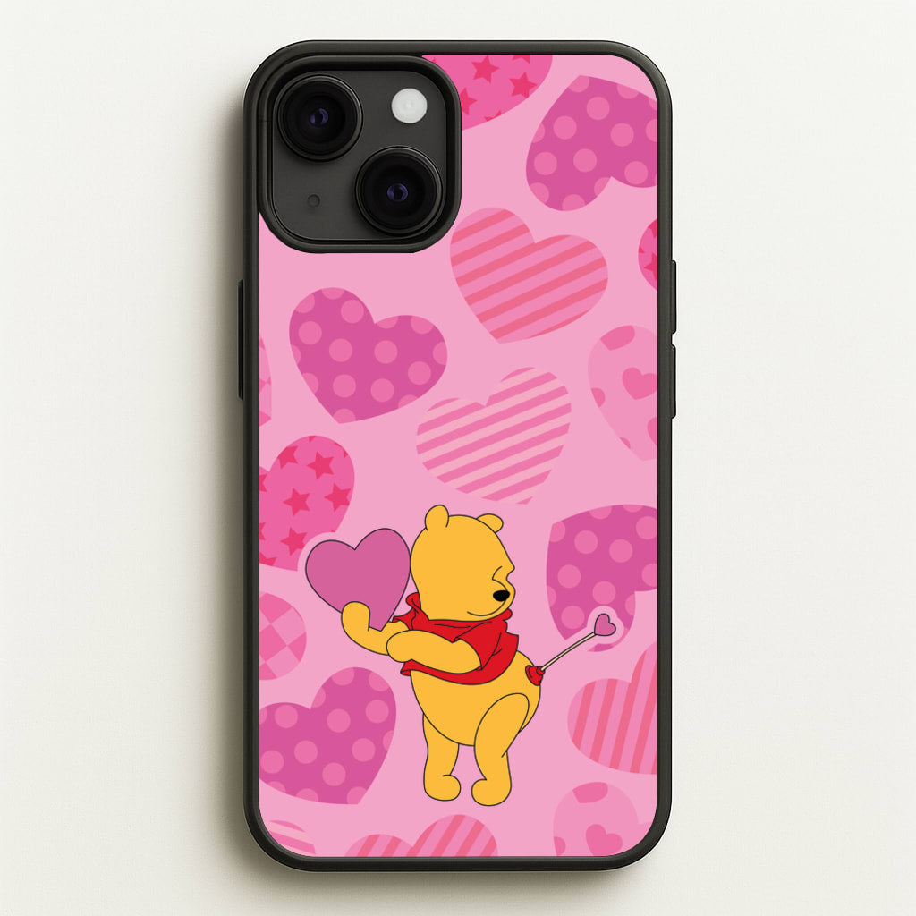 Cupid Pooh Valentine's  - Disney Valentine's Phone Case for iPhone 13 Mini