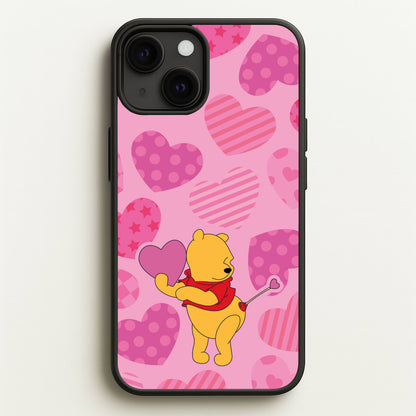 Cupid Pooh Valentine's  - Disney Valentine's Phone Case for iPhone 13 Mini