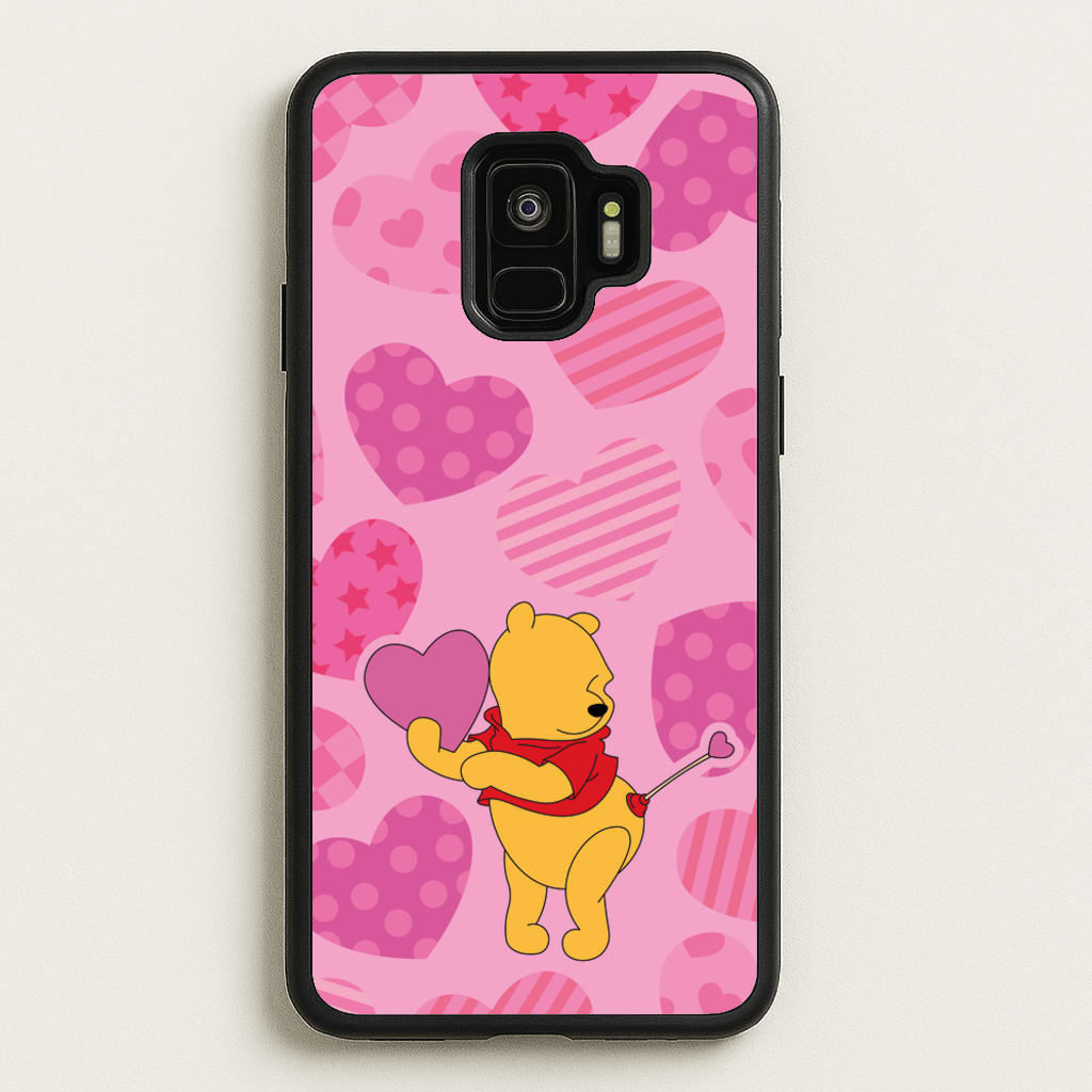 Cupid Pooh Valentine's  - Disney Valentine's Phone Case for Galaxy S9