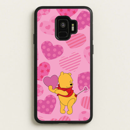 Cupid Pooh Valentine's  - Disney Valentine's Phone Case for Galaxy S9