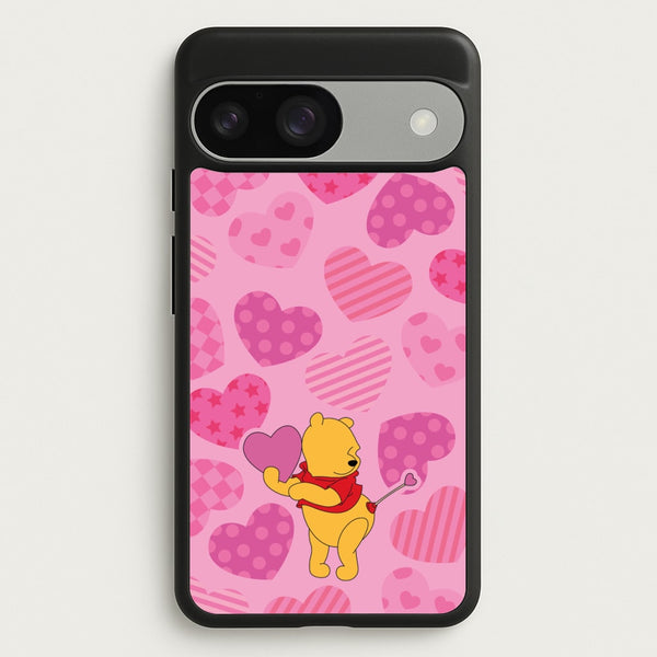 Cupid Pooh Valentine's  - Disney Valentine's Phone Case for Google Pixel 9 / 9 Pro
