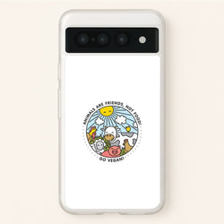 Animals Are Friends, Not Food - Vegan  - Vegan Phone Case for Google Pixel 7 Pro