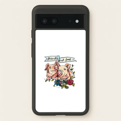 Friends Not Food - Vegan  - Vegan Phone Case for Google Pixel 7