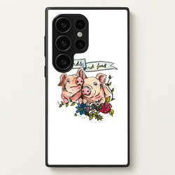 Friends Not Food - Vegan  - Vegan Phone Case for Galaxy S24 Ultra