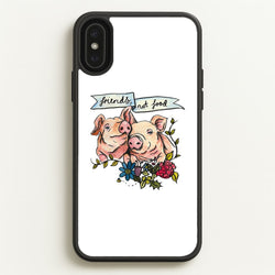 Friends Not Food - Vegan  - Vegan Phone Case for iPhone XS Max