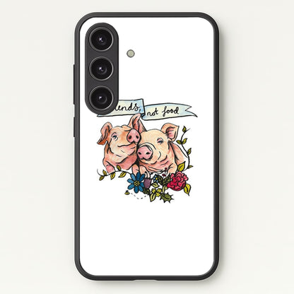 Friends Not Food - Vegan  - Vegan Phone Case for Galaxy S25 Plus