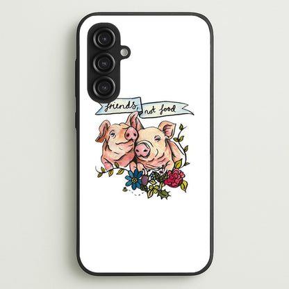 Friends Not Food - Vegan  - Vegan Phone Case for Galaxy S23FE