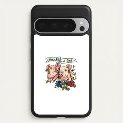 Friends Not Food - Vegan  - Vegan Phone Case for Google Pixel 9 Pro XL