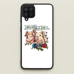 Friends Not Food - Vegan  - Vegan Phone Case for Galaxy A12
