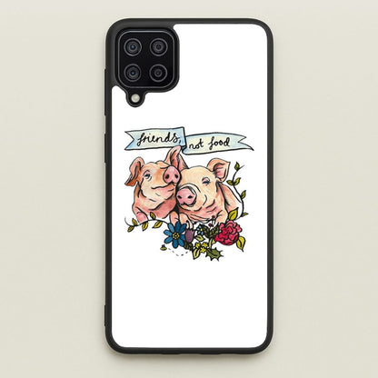 Friends Not Food - Vegan  - Vegan Phone Case for Galaxy A12