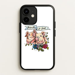 Friends Not Food - Vegan  - Vegan Phone Case for iPhone 12 / 12 Pro