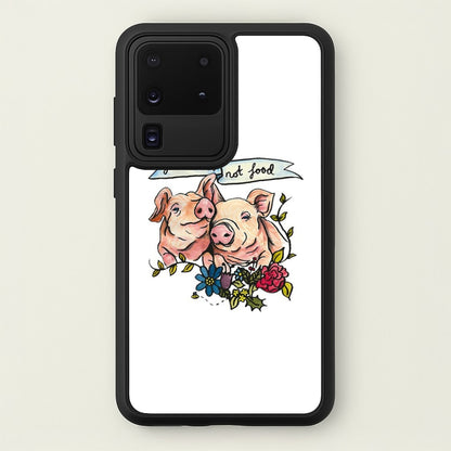 Friends Not Food - Vegan  - Vegan Phone Case for Galaxy S20 Ultra