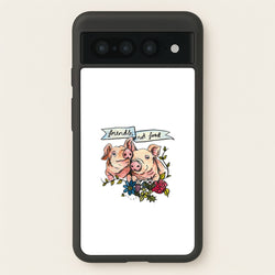 Friends Not Food - Vegan  - Vegan Phone Case for Google Pixel 7 Pro