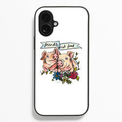 Friends Not Food - Vegan Phone Case