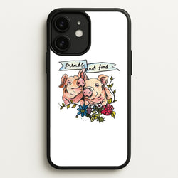 Friends Not Food - Vegan  - Vegan Phone Case for iPhone 11