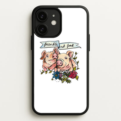 Friends Not Food - Vegan  - Vegan Phone Case for iPhone 11