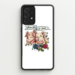 Friends Not Food - Vegan  - Vegan Phone Case for Galaxy A52 / A52s
