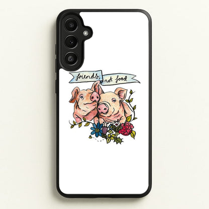 Friends Not Food - Vegan  - Vegan Phone Case for Galaxy A36