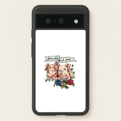 Friends Not Food - Vegan  - Vegan Phone Case for Google Pixel 8