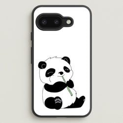 Vegan Panda  - Vegan Phone Case for Google Pixel 9a