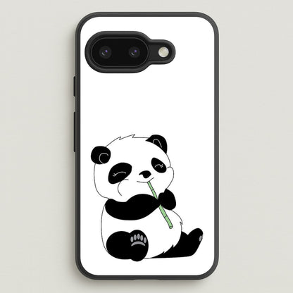 Vegan Panda  - Vegan Phone Case for Google Pixel 9a