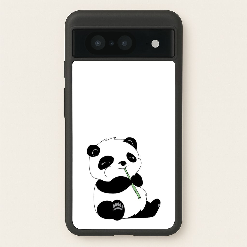 Vegan Panda  - Vegan Phone Case for Google Pixel 8