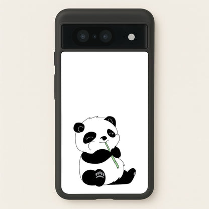 Vegan Panda  - Vegan Phone Case for Google Pixel 8