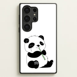 Vegan Panda  - Vegan Phone Case for Galaxy S25 Ultra